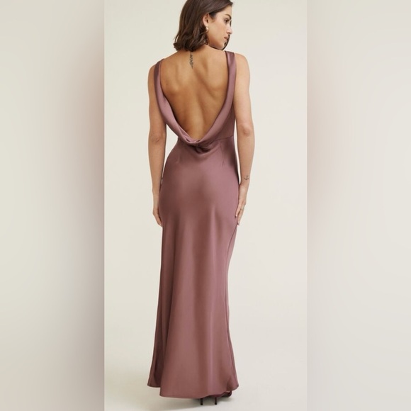 Nora Satin Maxi Slip Dress - Picture 4 of 4